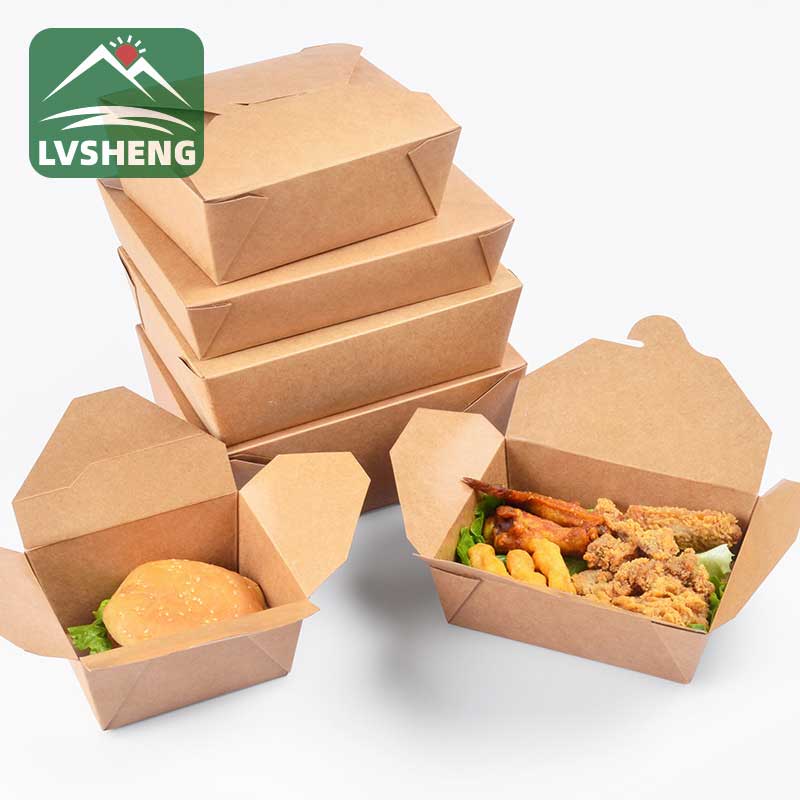 Einnota Take Away Kraft Paper Meal Box